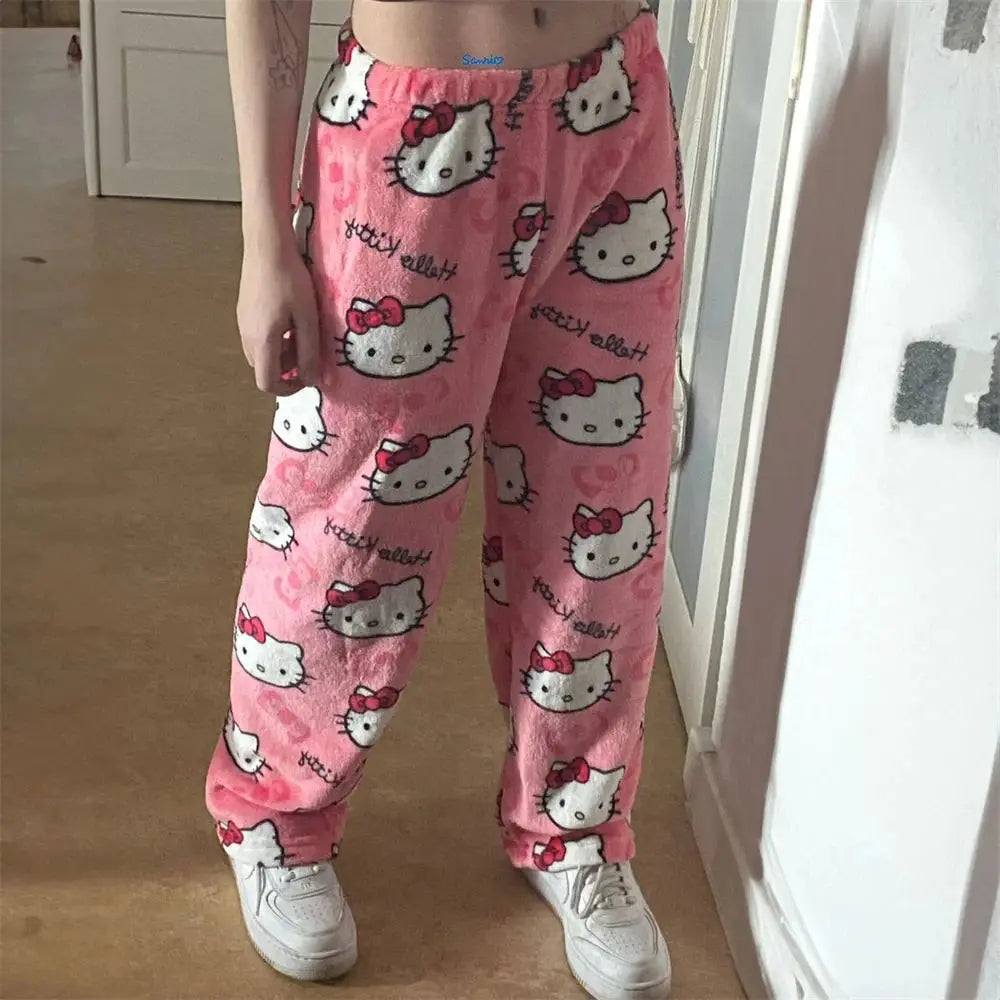 Y2K Hello Kitty Pajama Set - Cozy, Cute & Perfect NovaFindz