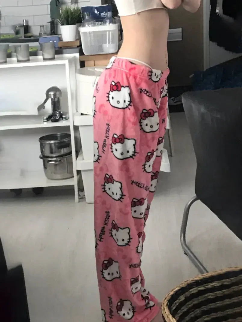 Y2K Hello Kitty Pajama Set - Cozy, Cute & Perfect NovaFindz